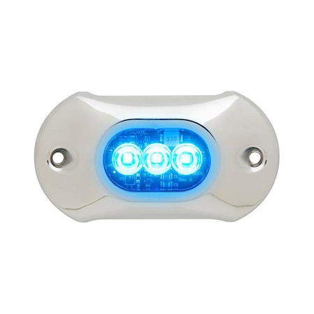Attwood Attwood LightArmor HPX Underwater Light - 3 LED &amp; Blue 66UW03B-7